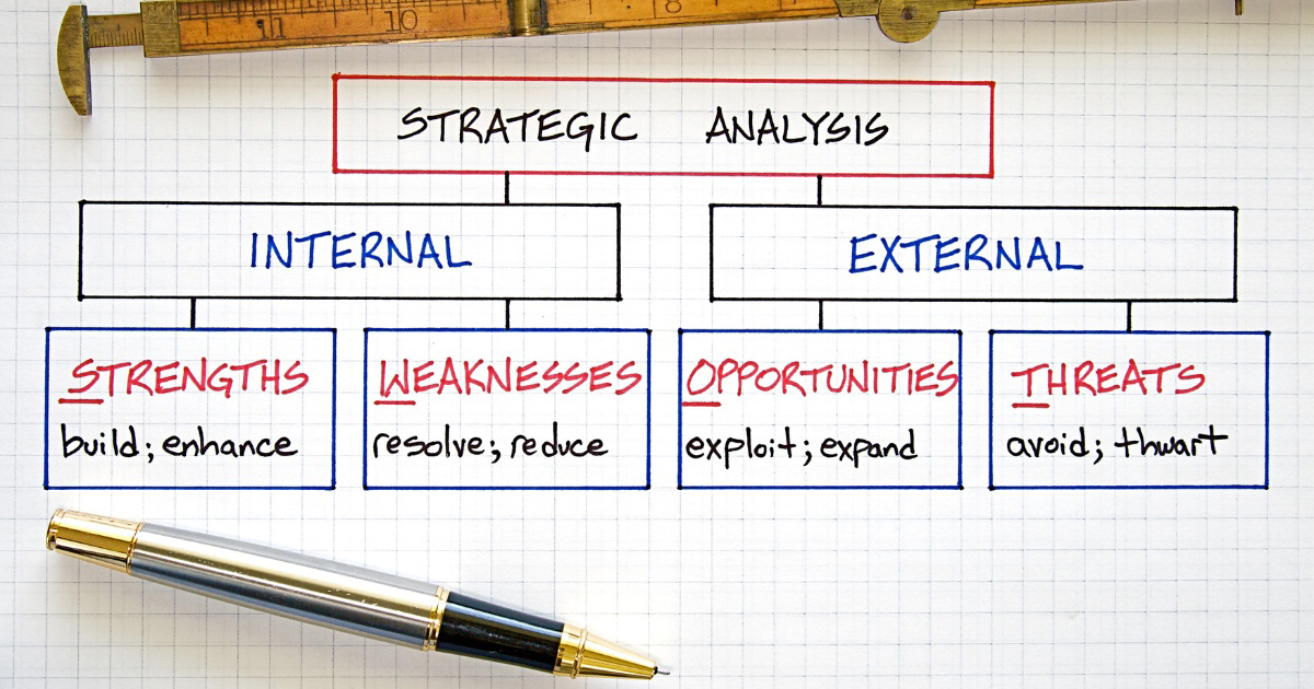 Cách phân tích và lập chiến lược SWOT