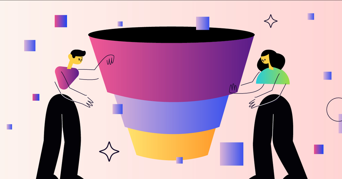 Phễu bán hàng (Sales Funnel) là một mô hình mô phỏng hành trình khách hàng trải qua từ khi biết đến sản phẩm/dịch vụ cho đến khi mua hàng và trở thành khách hàng trung thành.