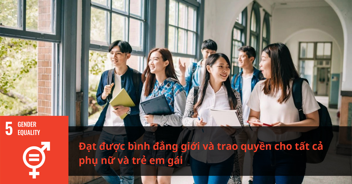 Mục tiêu 5: Bình đẳng giới - Gender equality