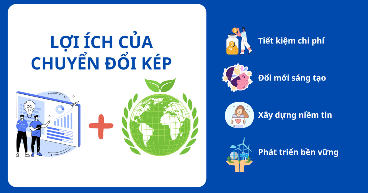 lợi ích của chuyển đổi kép